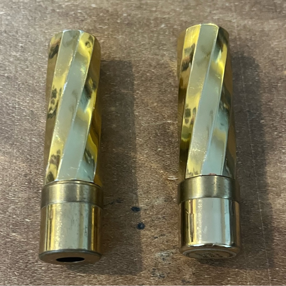 Merle Norman Gold Lipstick Tubes